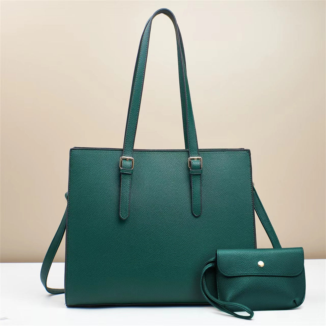 Damen elegante Shopper-Tasche mit abnehmbarer Mini-Tasche Nord Taschen
