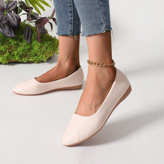 Damen Elegante Ballerinas mit zeitlosem Design und weichem Obermaterial
