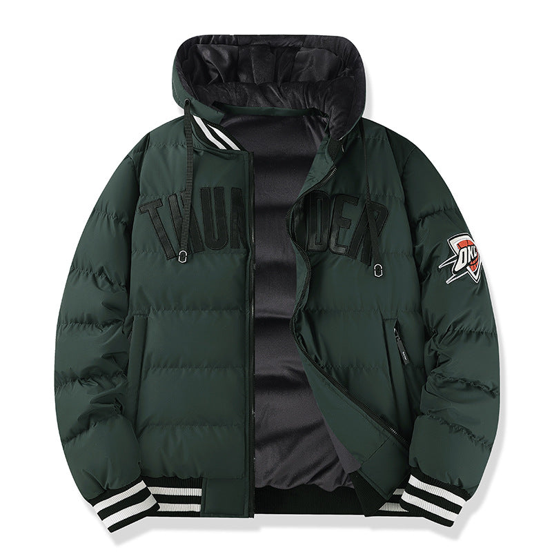 Herren Leichte Steppjacke mit hohen Kragen und praktischen Taschen Nord Taschen