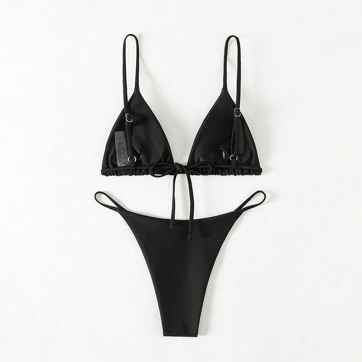 Damen Tie-Dye Triangel-Bikini