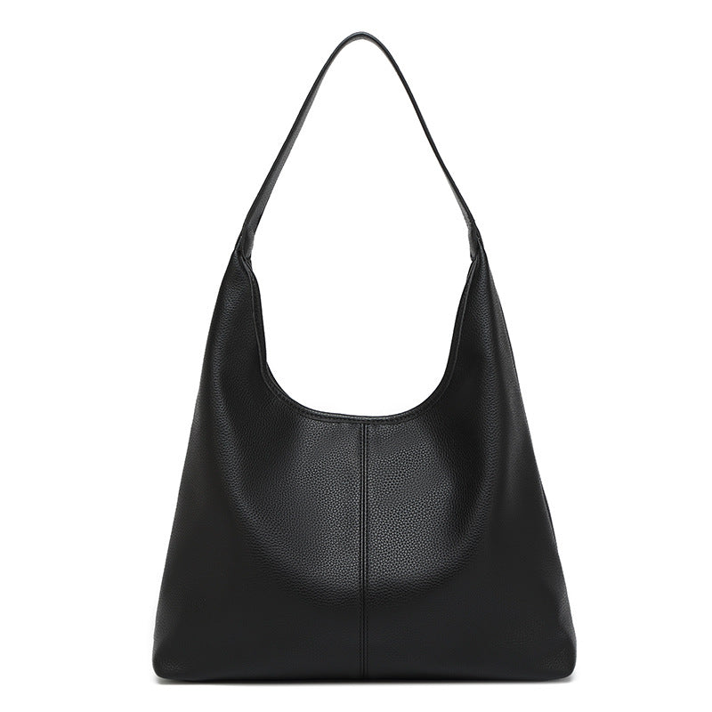 Damen großzügige Hobo-Tasche aus strukturiertem Kunstleder Nord Taschen