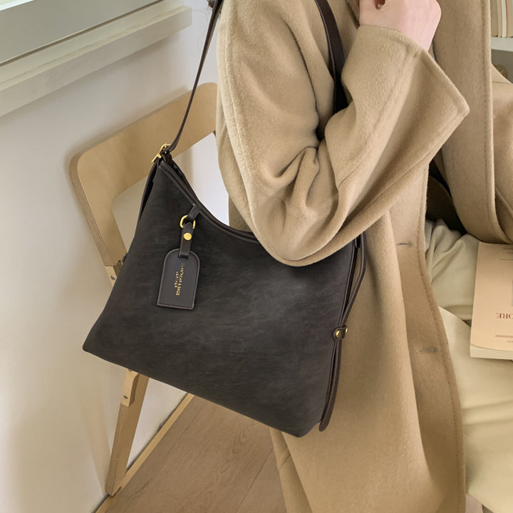 Damen elegante Umhängetasche mit weichem Leder Nord Taschen