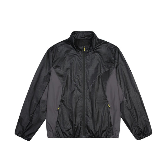 Damen Ultraleichte Lauf- und Windjacke mit Stehkragen und Mesh-Futter Nord Taschen