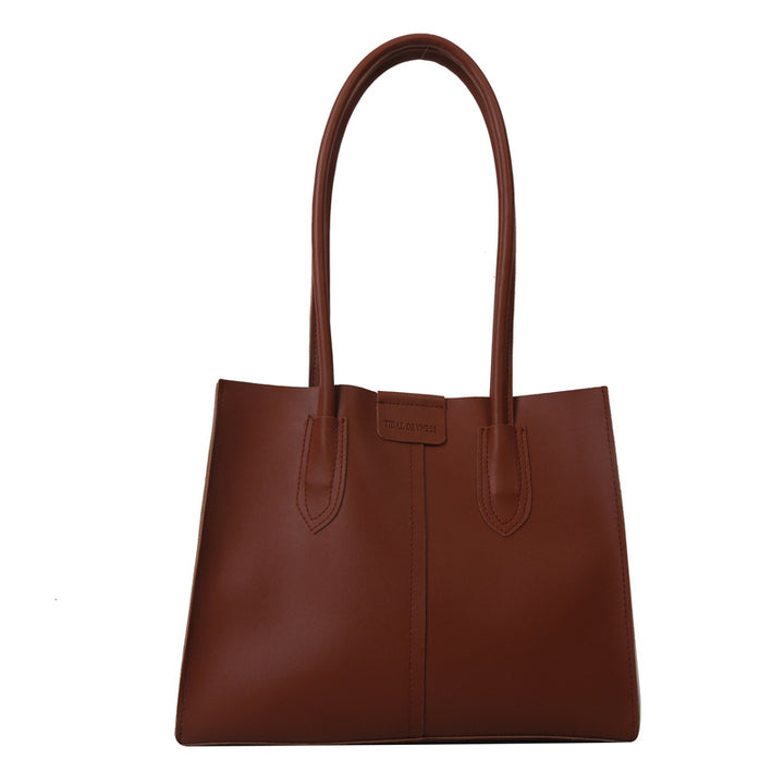 Damen Leder Schultertasche Nord Taschen