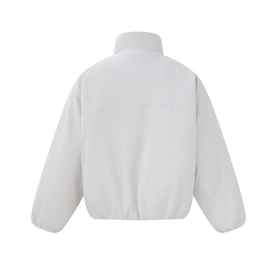 Unisex Leichter Boxy‑Pufferblouson mit hohem Stehkragen und elastischem Saum Nord Taschen