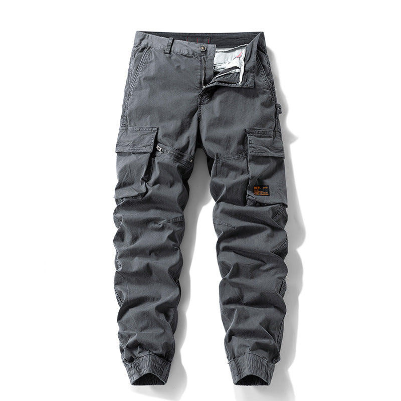 Herren Carpenter-Style Cargohose mit Zip-Knöchel, verstärkten Kniepaneelen und multifunktionalen Taschen Nord Taschen