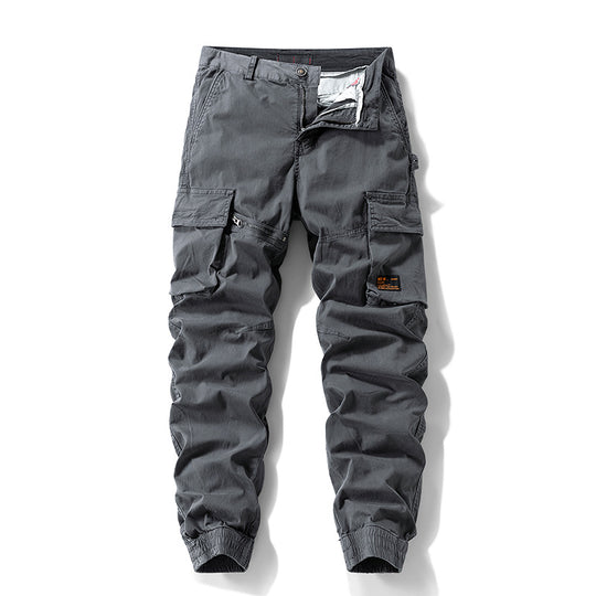 Herren Carpenter-Style Cargohose mit Zip-Knöchel, verstärkten Kniepaneelen und multifunktionalen Taschen Nord Taschen