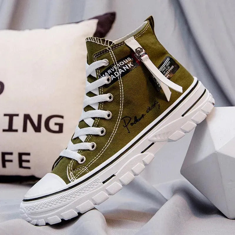 Sneaker High für Herren – Urbaner Stil und legerer Komfort - Arvani