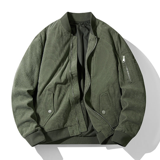 Herren Sportliche Bomberjacke mit Reißverschluss und praktischen Taschen Nord Taschen