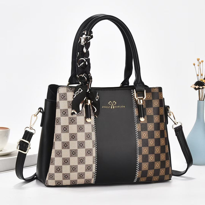 Damen modische Handtasche mit vielseitigem Tragegurt und eleganten Akzenten Nord Taschen