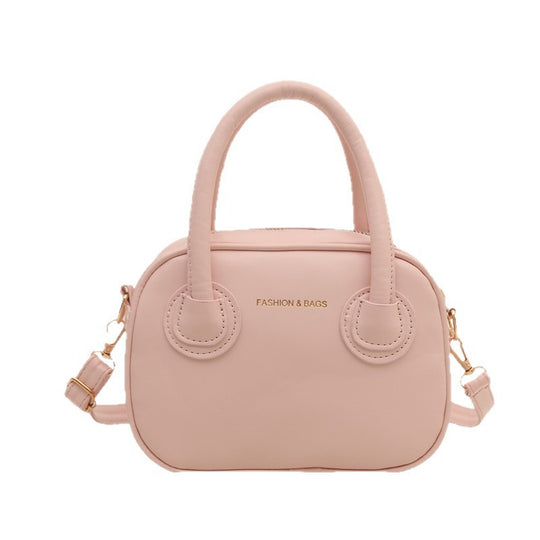 Damen modische Handtasche mit eleganten Zuggriffen und abnehmbarem Schulterriemen Nord Taschen