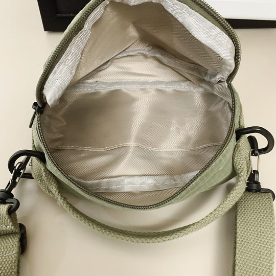 Damen Umhängetasche mit robustem Reißverschluss und verstellbarem Schulterriemen Nord Taschen