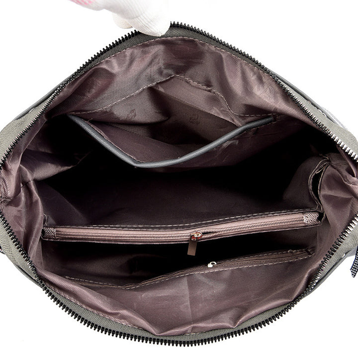 Damen moderne Handtasche mit funkelnden Akzenten Nord Taschen