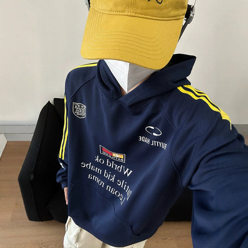 Unisex Urbaner Kapuzenpullover mit kreativen Grafiken Nord Taschen