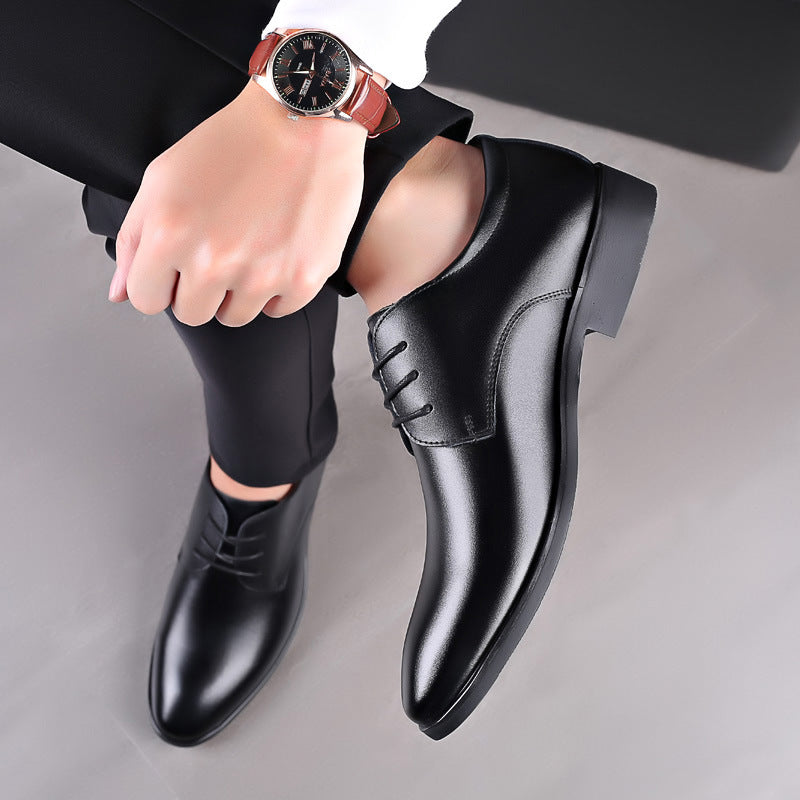 Herren Elegante Schnürschuhe aus hochwertigem Leder