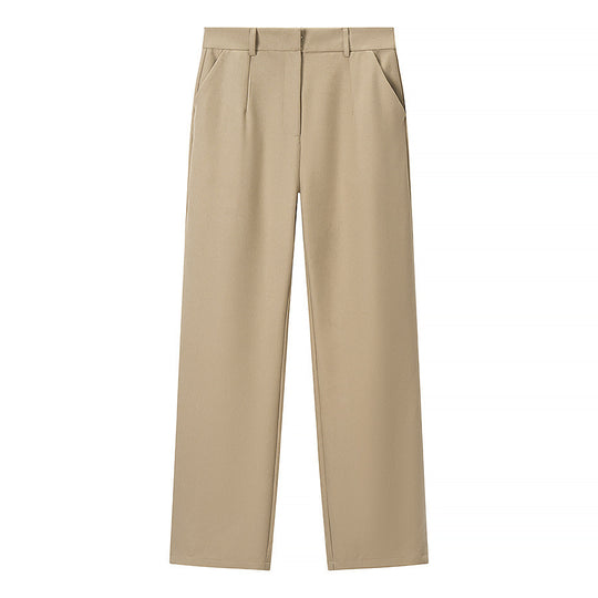 Damen taillierter Kurzblazer mit geschwungener Hüft-Contour und Reißverschluss Nord Taschen