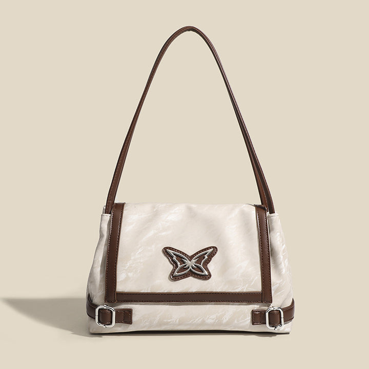 Damen Schultertasche mit elegantem Schmetterlingsmotiv und schickem Design Nord Taschen