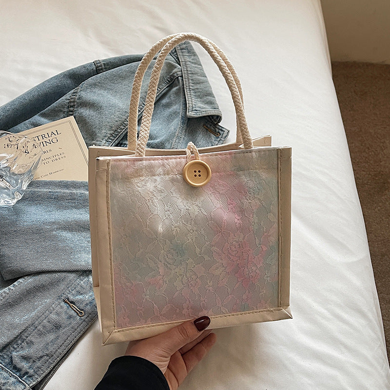 Damen praktische und stilvolle Einkaufstasche mit floralem Design Nord Taschen