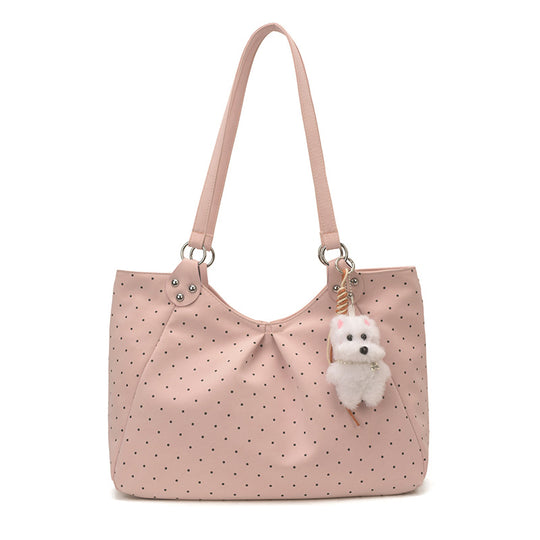 Damen moderne Handtasche mit eleganten Punkten Nord Taschen