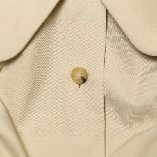 Damen Kurze geraffte Blousonjacke mit großem Peter‑Pan‑Kragen Nord Taschen