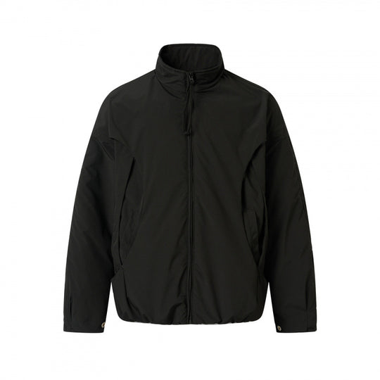Unisex Leichter technischer Blouson mit Stehkragen, durchgehendem Reißverschluss und Tunnelzugsaum Nord Taschen