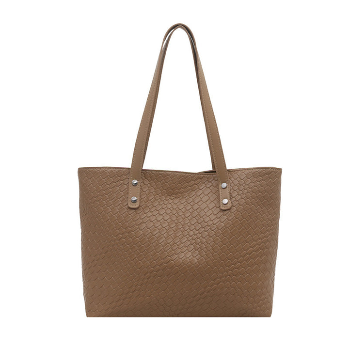 Damen elegante geflochtene Tragetasche Nord Taschen