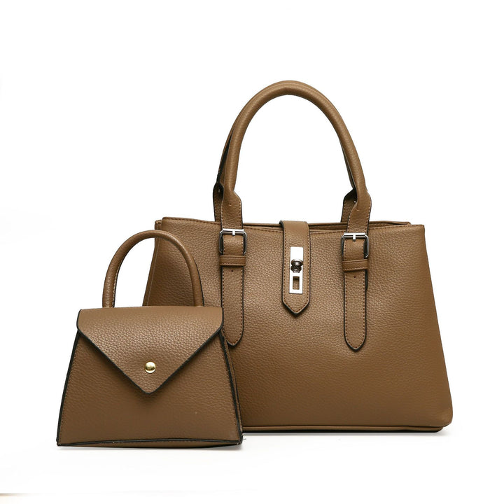 Damen elegante Handtasche mit abnehmbarem Taschenorganizer Nord Taschen