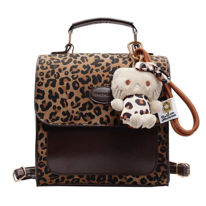 Damen modische Handtasche mit animal-print Design Nord Taschen