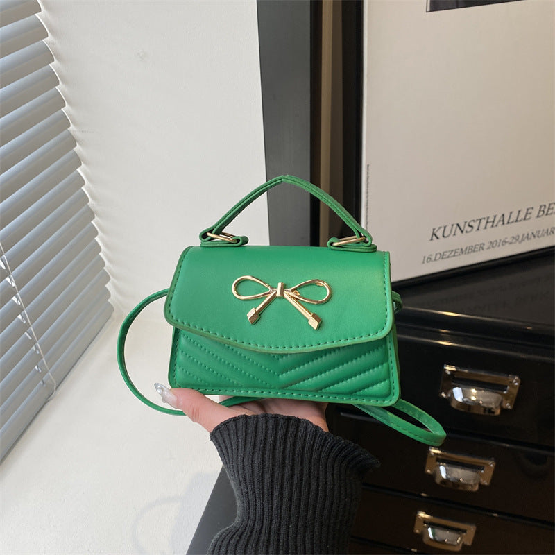Damen Mini-Handtasche mit eleganter Schleifenverzierung Nord Taschen