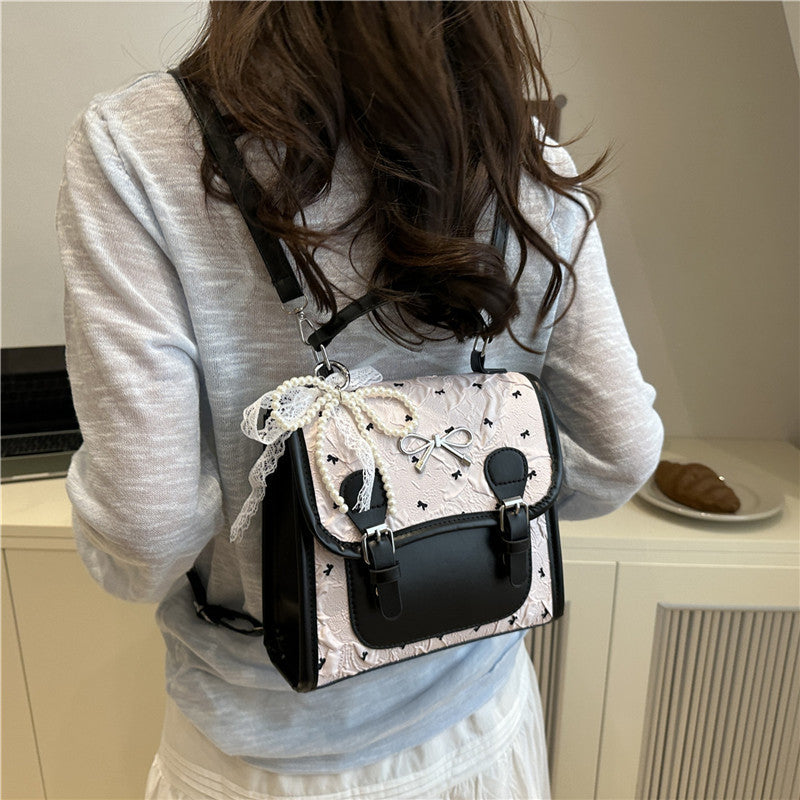 Damen modische Rucksacktasche mit einzigartigem Spitzenmuster Nord Taschen