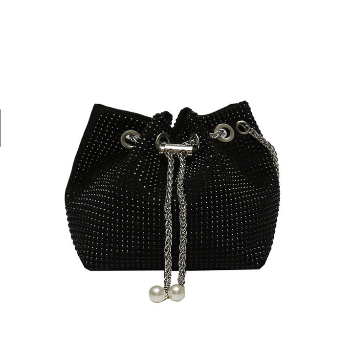 Damen Glamouröse Beuteltasche mit Strassverzierung Nord Taschen