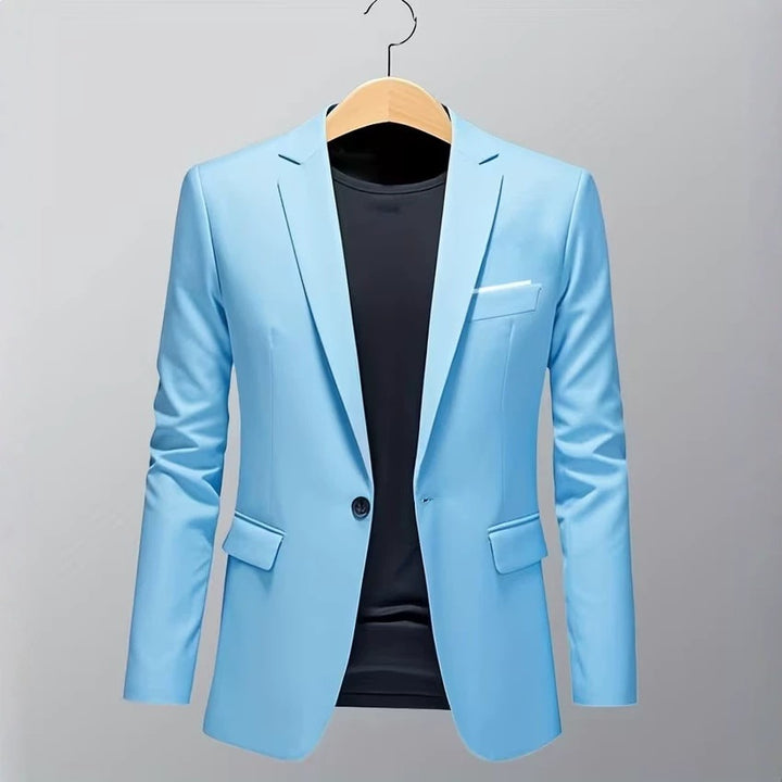 Herren taillierter Business-Sakko mit Stretchkomfort und modernem Revers Nord Taschen