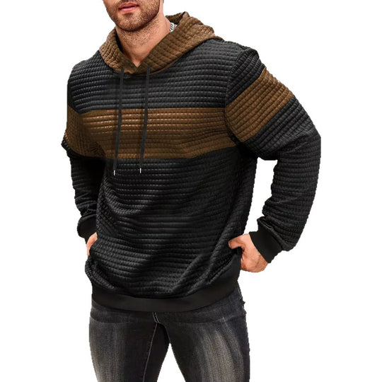 Herren Urbaner Kapuzenpullover mit innovativer Struktur Nord Taschen