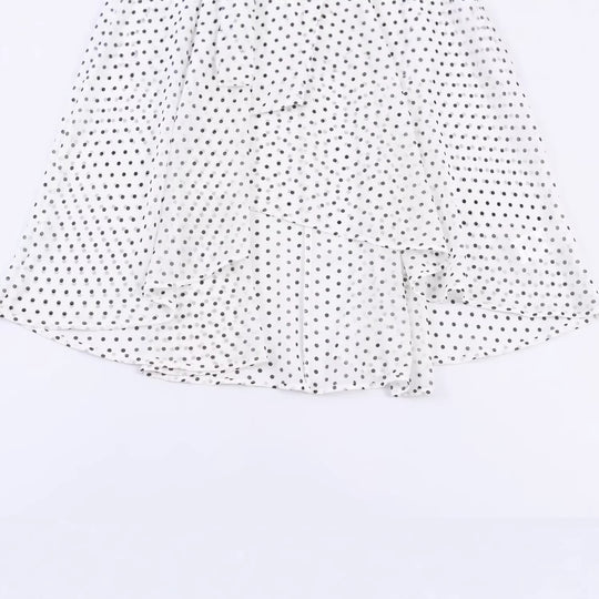 Damen Weite Chiffon‑Bluse mit Schleifenkragen und voluminösen Ballonärmeln Nord Taschen
