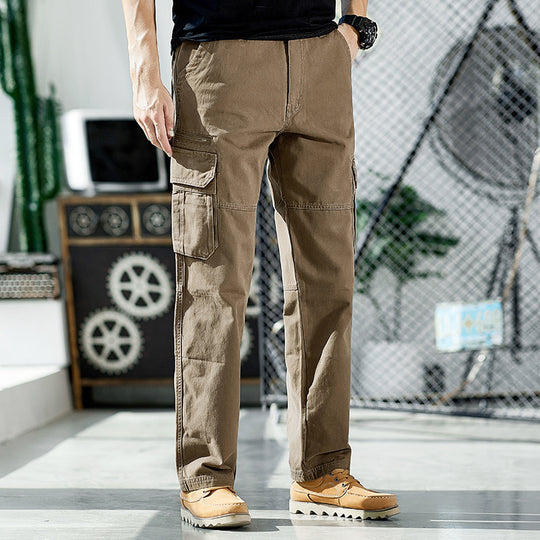 Herren Robust geschnittene Cargohose mit verstärkten Knien und Mehrfach-Taschen Nord Taschen