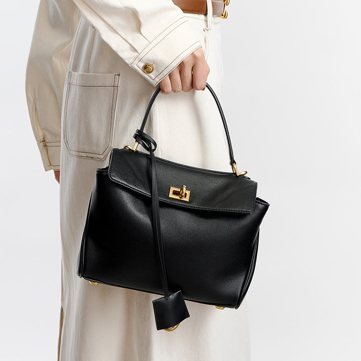 Damen elegante Handtasche mit abnehmbarem Schulterriemen Nord Taschen