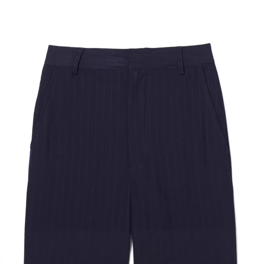 Damen Zweiteiliges Anzug-Set mit asymmetrischem Stehkragen-Blazer und weiter Palazzohose Nord Taschen