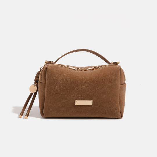 Damen Clutch-Tasche mit elegantem Kettenriemen und strukturiertem Kunstleder Nord Taschen