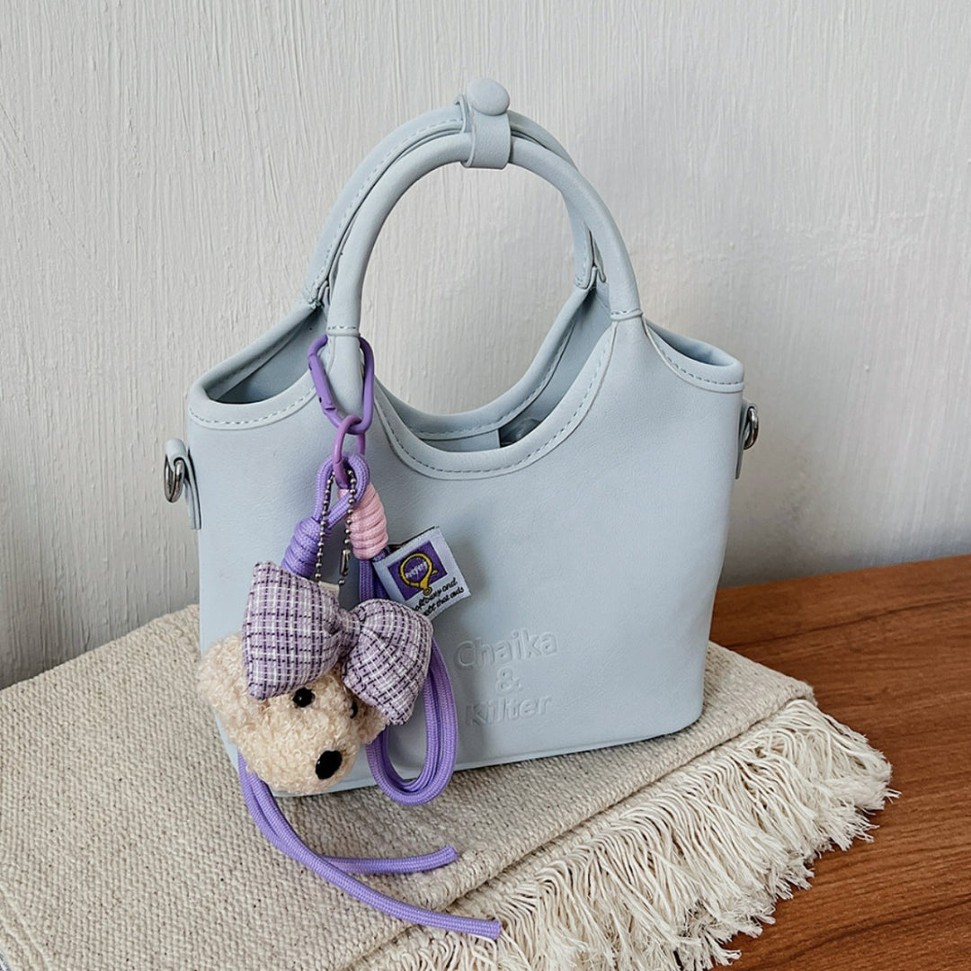 Damenhandtasche mit abnehmbarem Tieranhänger Nord Taschen