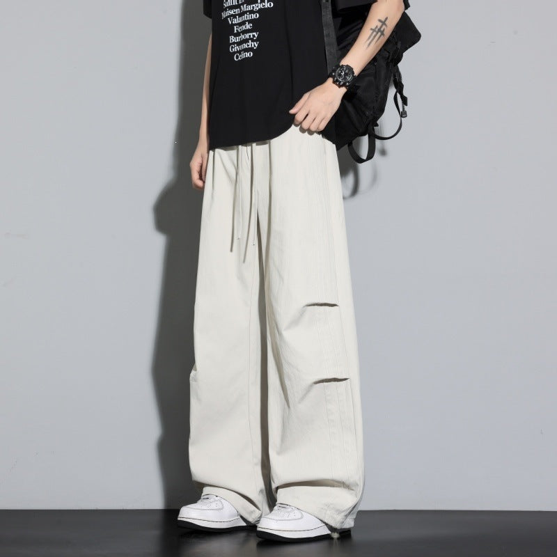 Damen Weite Lagen-Loungehose mit Cargo-Details & elastischem Tunnelzug Nord Taschen