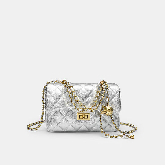 Damen Clutch-Tasche mit luxuriösem Kettenverzierung und bequemen Tragegriffen Nord Taschen