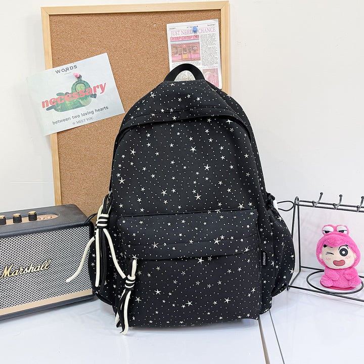 Damen Rucksack mit modischem Sternenprint und praktischen Fächern Nord Taschen