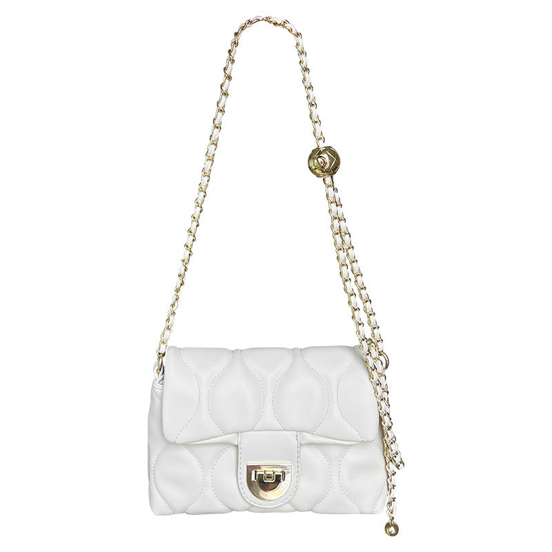 Damen elegante Schultertasche mit gepolstertem Design Nord Taschen