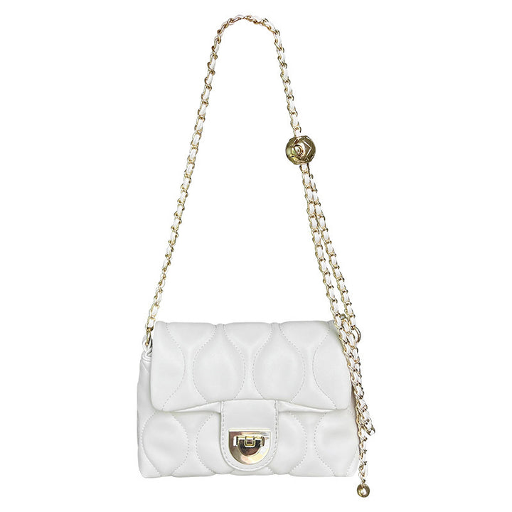 Damen elegante Schultertasche mit gepolstertem Design Nord Taschen