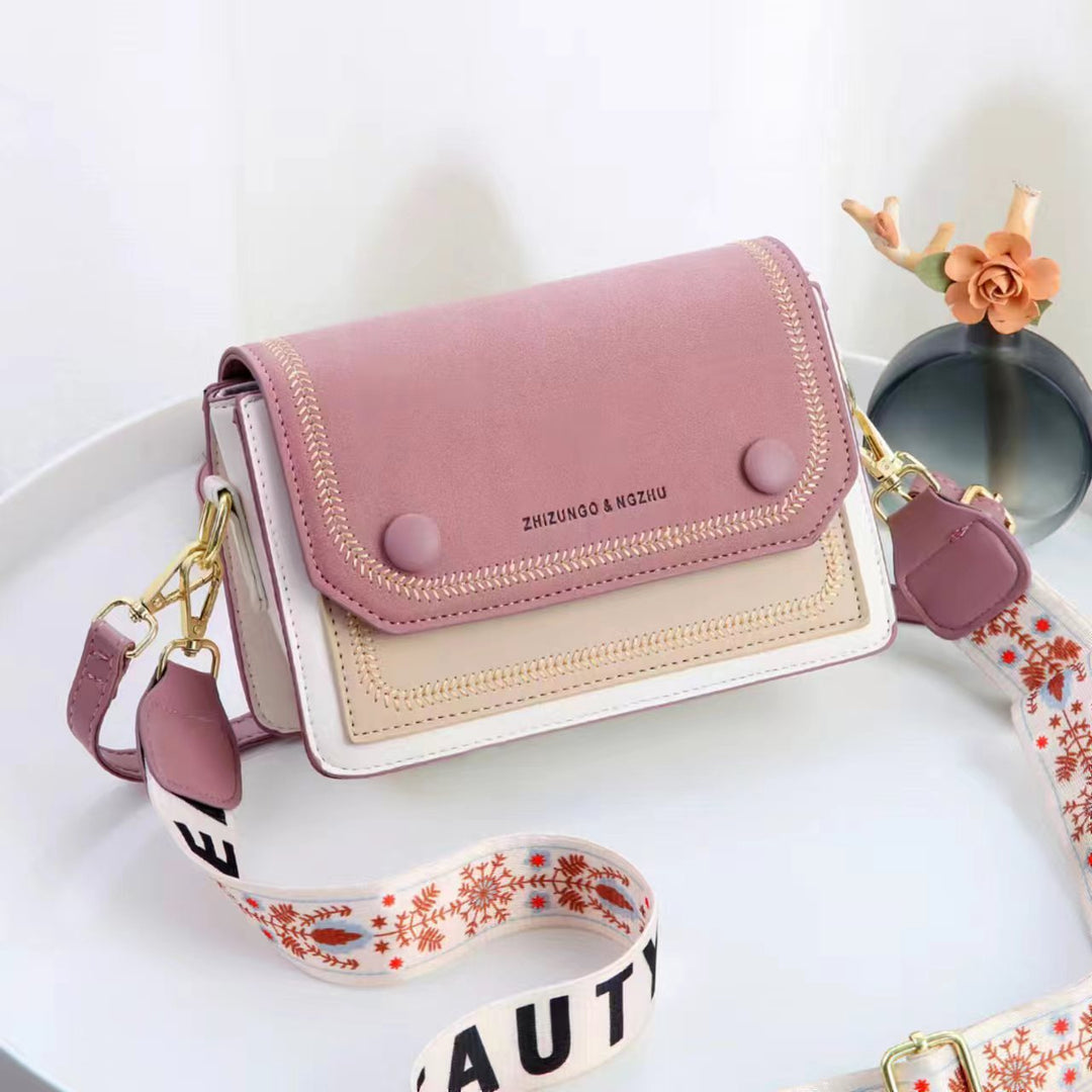 Damen modische Umhängetasche mit kreativen Farbdetails Nord Taschen