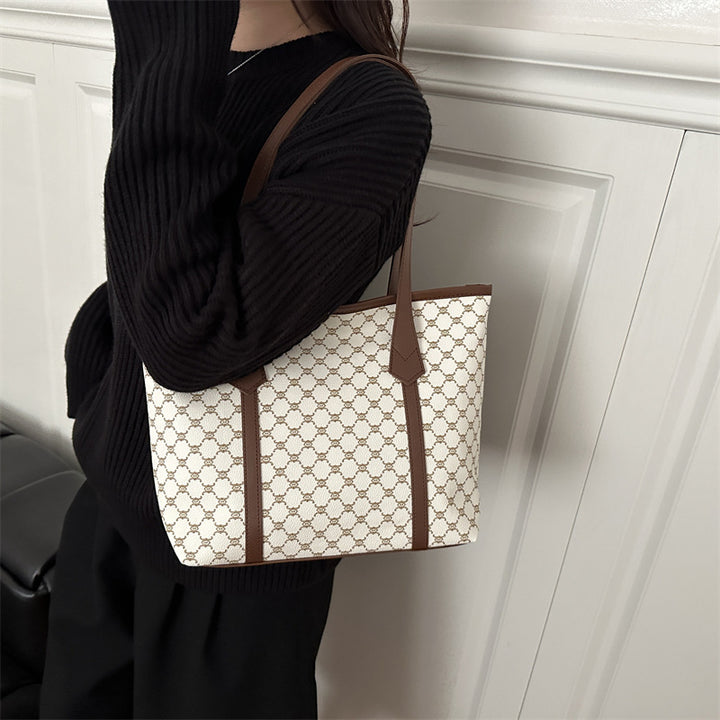 Damen elegante Handtasche mit geometrischem Muster Nord Taschen