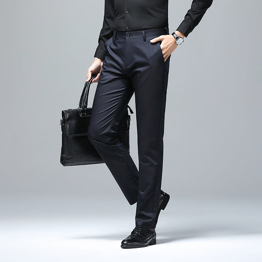 Herren Elegante Slim‑Fit Chino‑Hose mit Bügelfalte und Stretchkomfort Nord Taschen