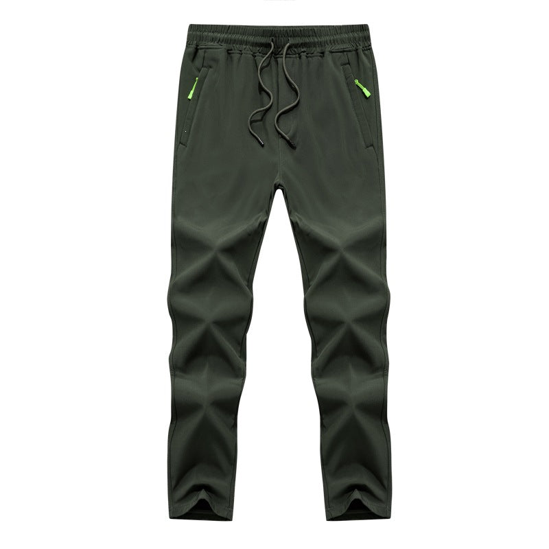 Herren Konisch zulaufende Tech-Jogginghose mit elastischem Bund, Reißverschlusstaschen und atmungsaktivem Funktionsmaterial Nord Taschen