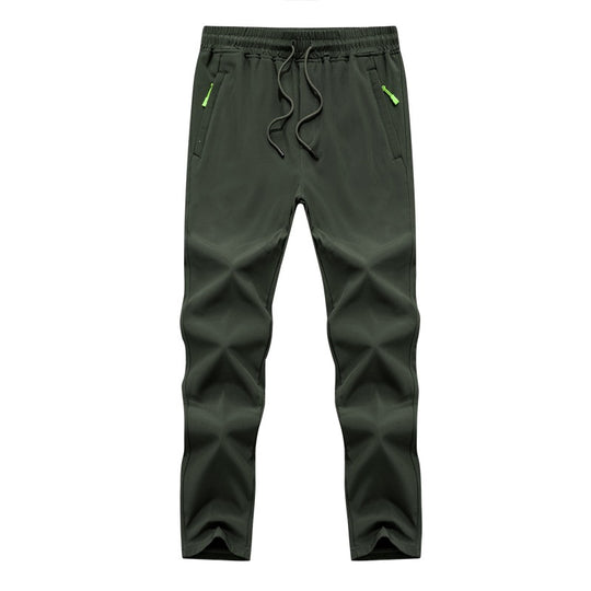 Herren Konisch zulaufende Tech-Jogginghose mit elastischem Bund, Reißverschlusstaschen und atmungsaktivem Funktionsmaterial Nord Taschen