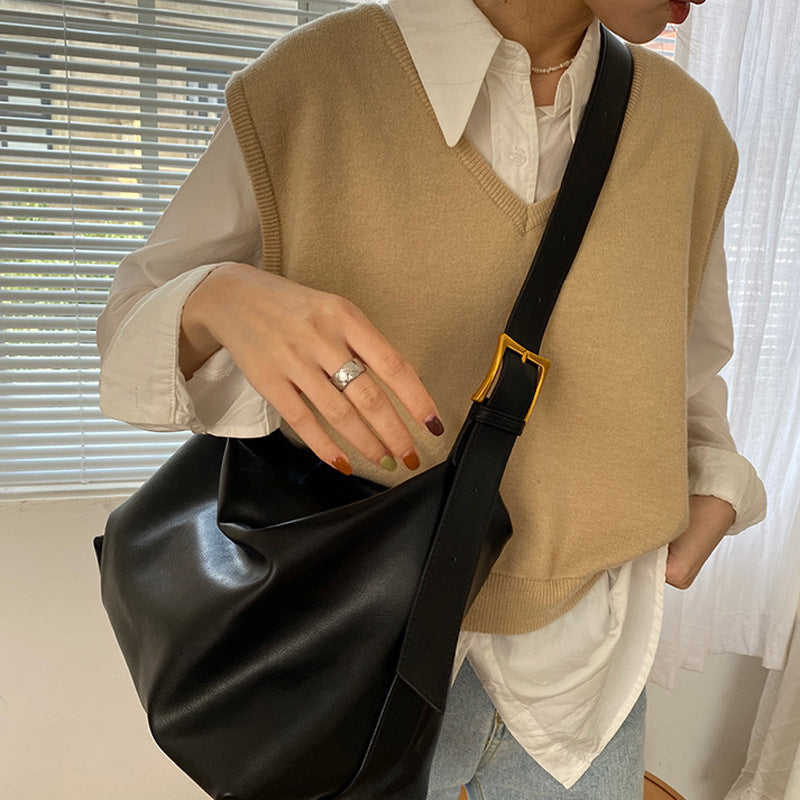Damen Hobo-Tasche mit luxuriöser Lederoberfläche und elegantem Design Nord Taschen